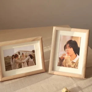 กรอบรูปมินิมอล ขอบตัดสี ขนาด 4x6 5x7 6x8 8x10 A4