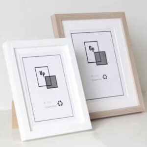 กรอบรูป 4x6 นิ้ว สีขาว สีครีม กรอบไม้ กรอบรูปมินิมอล กรอปรูป กรอบรูปไม้ กรอบรูปใส กรอบรูปแต่งบ้าน กรอบรูปตั้งโต๊ะ น่ารัก 2/ชิ้น