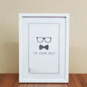 กรอบรูป ขนาด A4 8x10 กระจก+ขาตั้ง