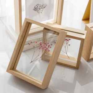 เซ็ตกรอบรูปลายไม้ กรอบรูปตั้งโต๊ะ กรอบรูปสไตล์วินเทจ 6/7/8 นิ้ว